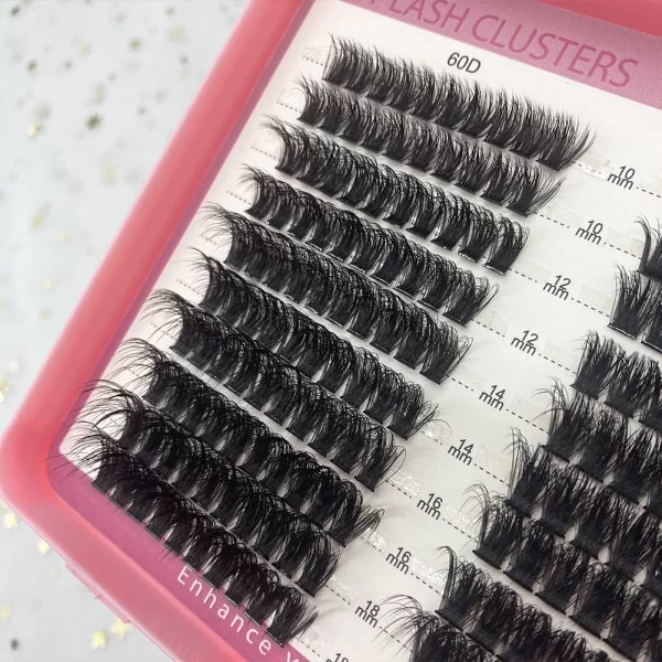 diy cluster lash extensions